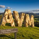 Advance Metals Ltd-AVM-Happy Valley geological modelling landmark sculpture