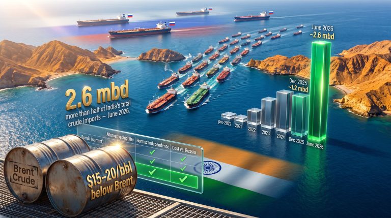 Russian crude remains India's key energy security hedge infographic