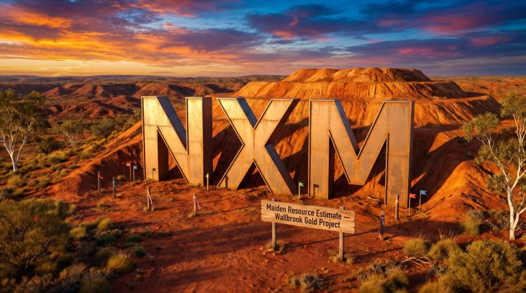Nexus Minerals Ltd-NXM-NXM Wallbrook Gold Project resource estimate sign