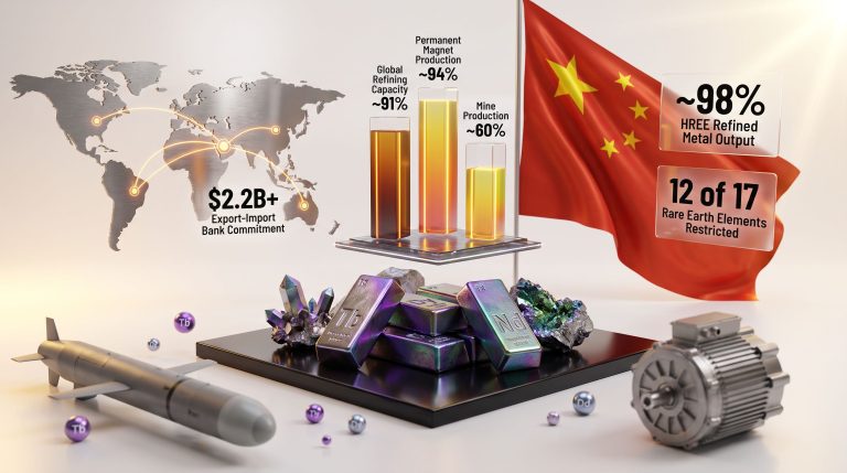 China rare earth export restrictions infographic overview