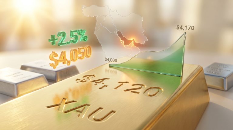 gold price rebounds on Iran strikes and interest rate path chart