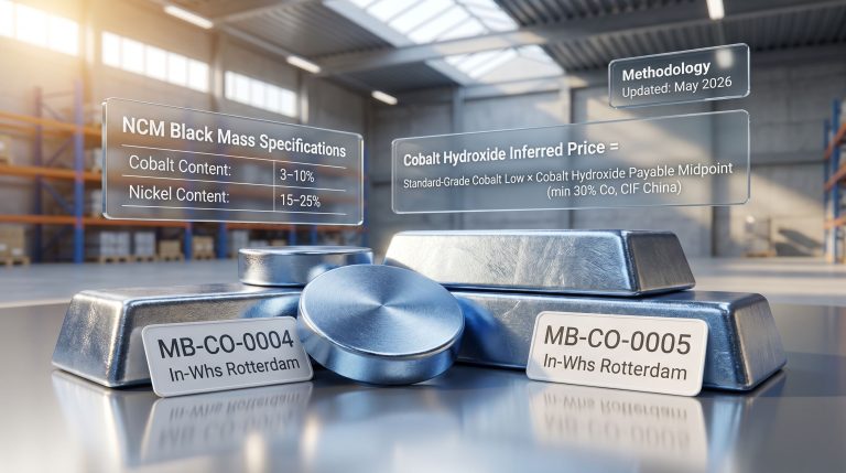 Fastmarkets cobalt methodology clarification warehouse metals graphic