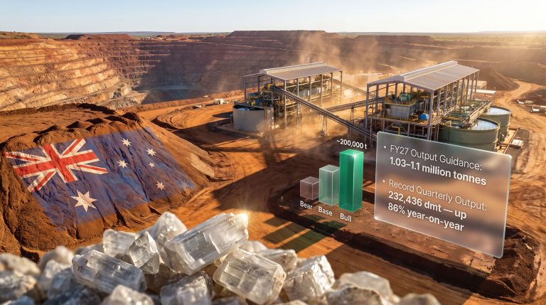 PLS Ngungaju Ramp Up: FY27 Spodumene Output Guide