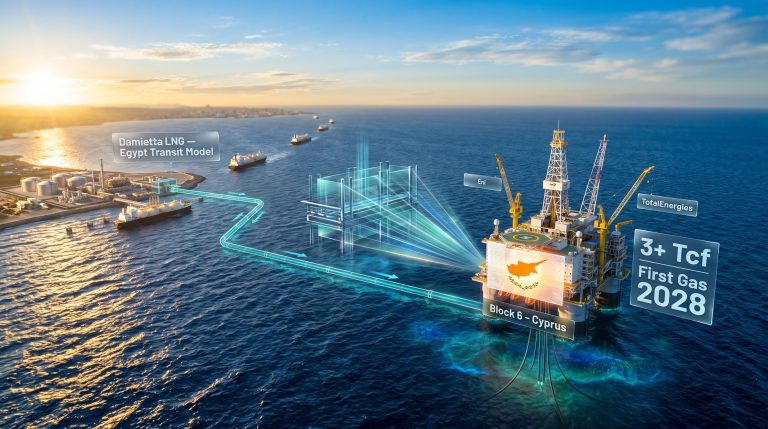 Cronos Gas Field Cyprus FID: Europe's New LNG Source
