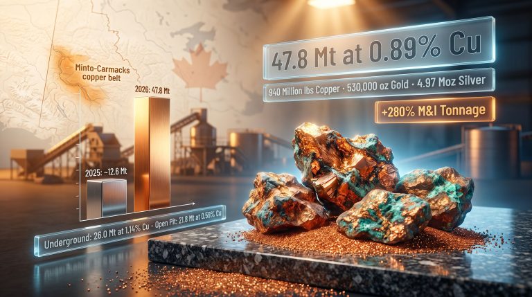 Selkirk Copper Minto Resource Estimate: 280% Surge