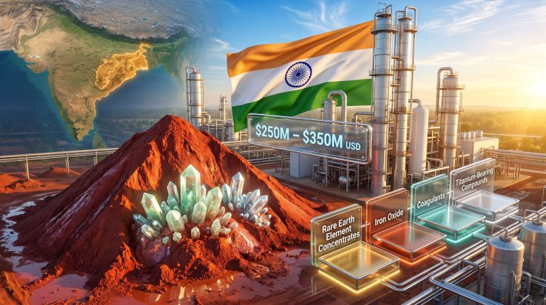 Enervoxa India Rare Earths Project: Red Mud to REE