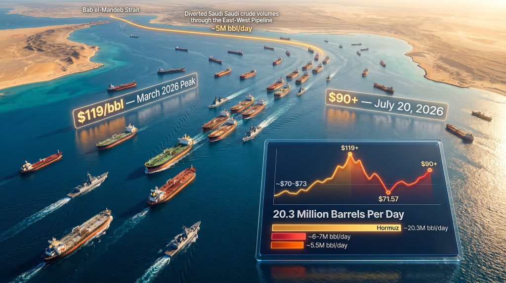 Iran war Strait of Hormuz oil prices surge