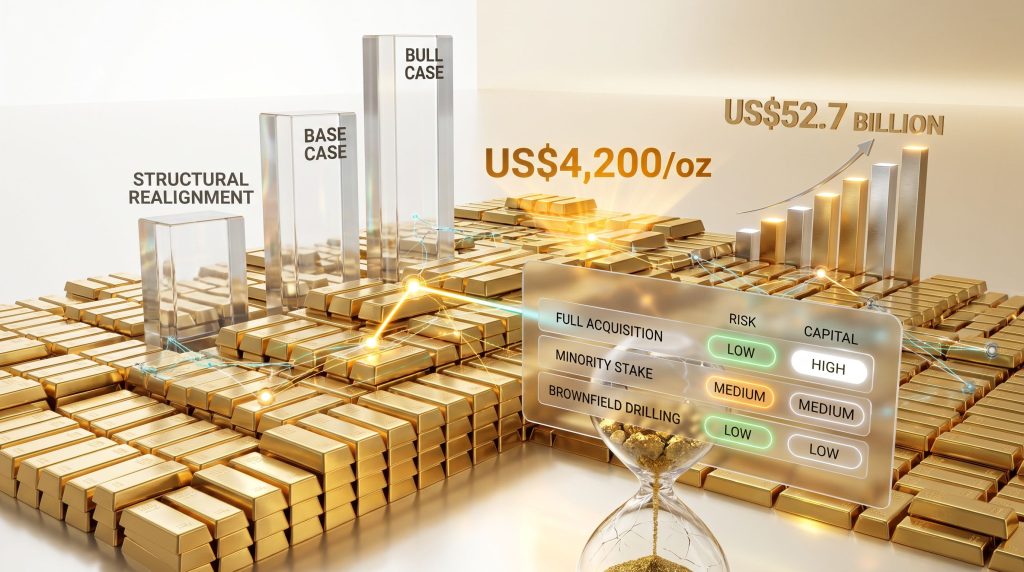 gold mining M&A bottleneck amid rising prices