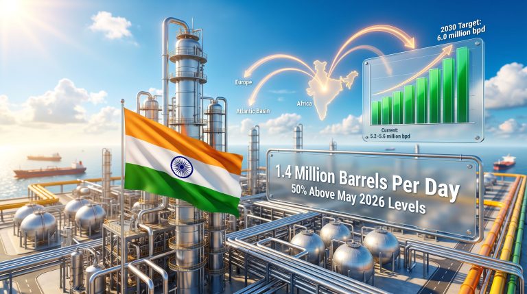 India refining swing producer export growth chart