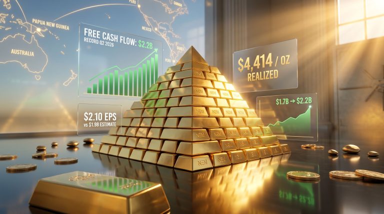 Newmont Q2 2026 Record Free Cash Flow Results