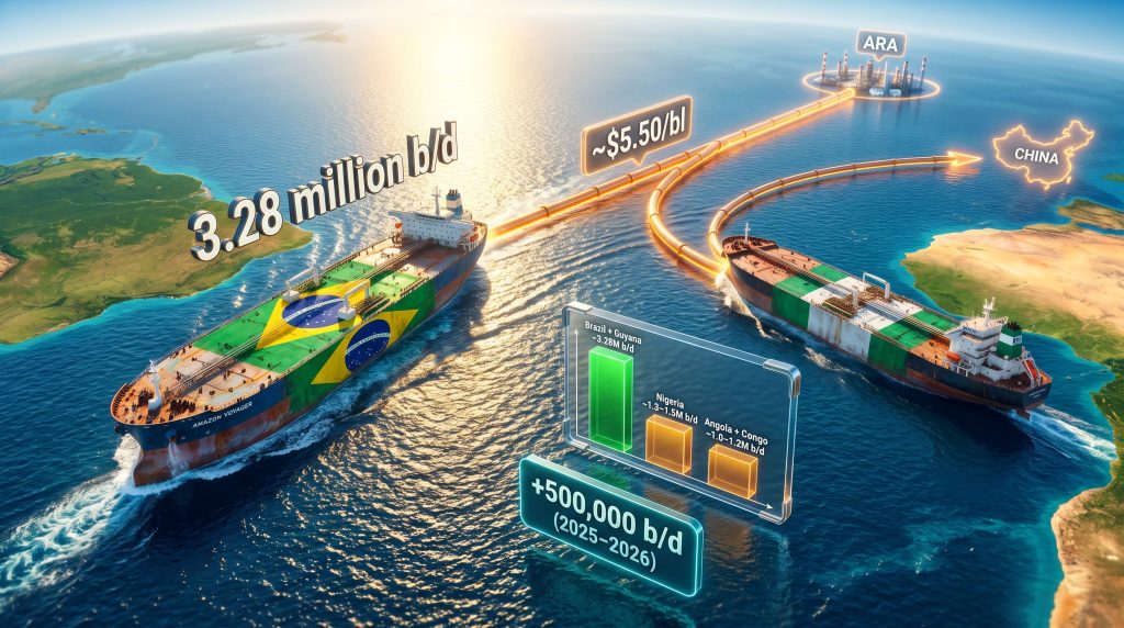 LATAM Squeezes West African Crude in Key Markets