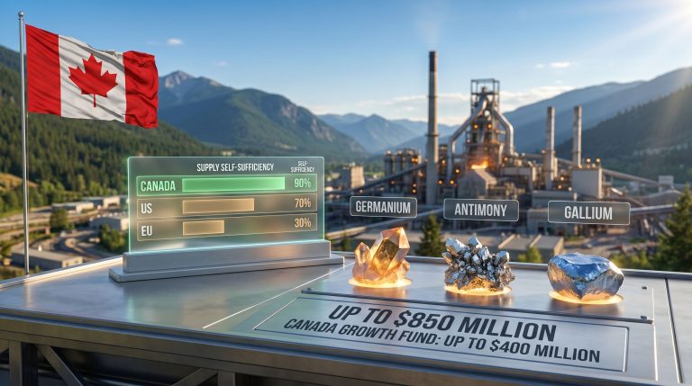 Teck Trail smelter germanium and antimony expansion graphic