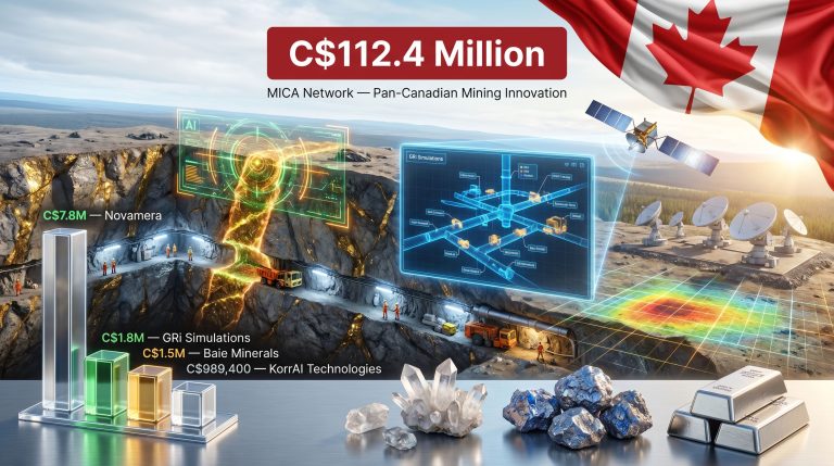 Canada invests in mine tech projects infographic