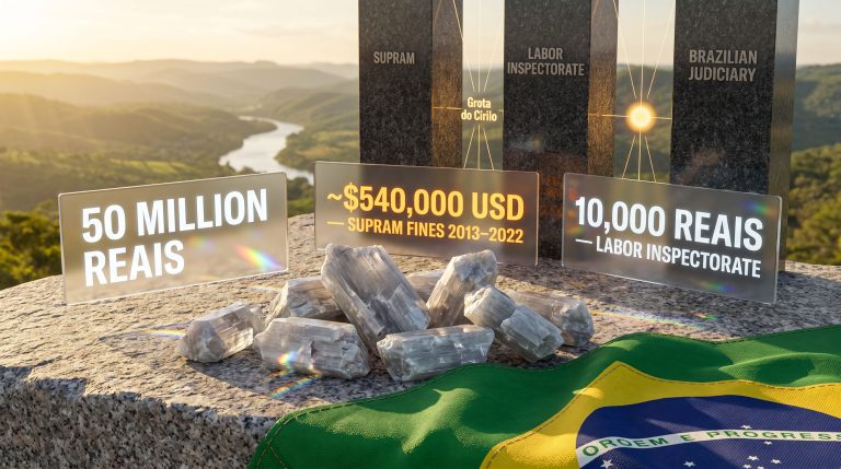 Sigma Lithium Fine in Brazil: Mining Compliance Risk