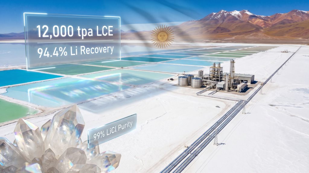 Argosy Rincon Lithium Project DFS in Argentina