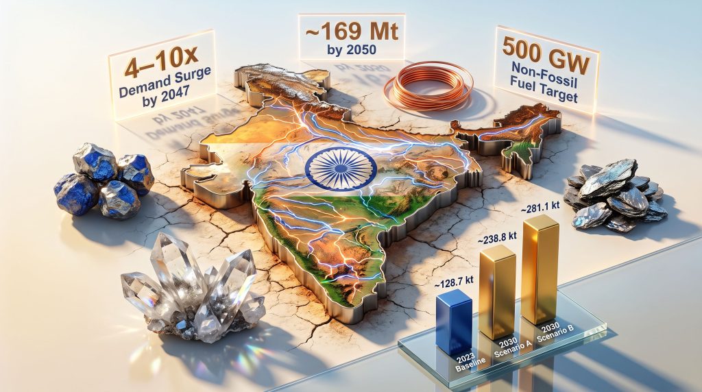 India Critical Minerals Demand: 2047 Supply Crisis