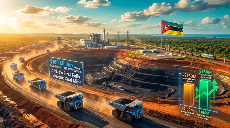 Africa's First Fully Electric Coal Mine Explained