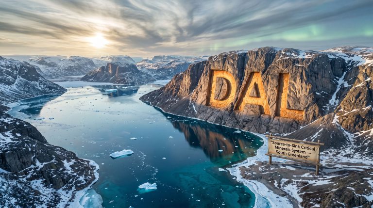 Dalaroo Metals Ltd-DAL-DAL project in South Greenland fjord