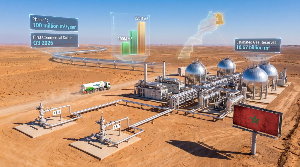 Managem Tendrara Energy Gas Operations in Morocco