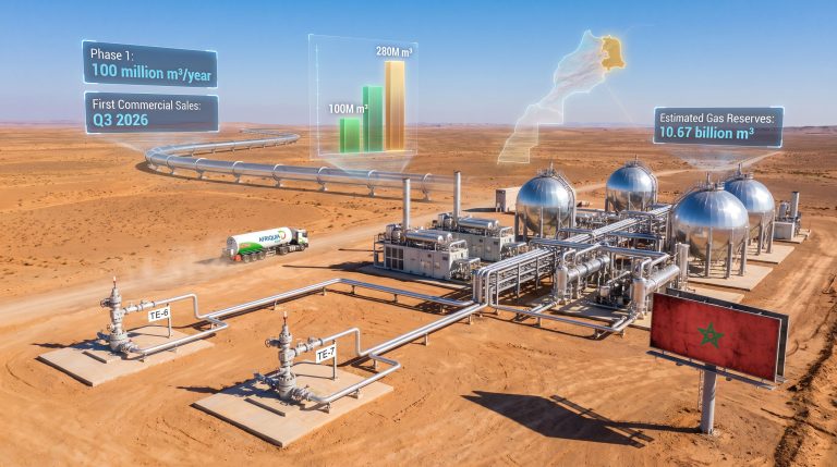 Managem Tendrara Energy Gas Operations in Morocco