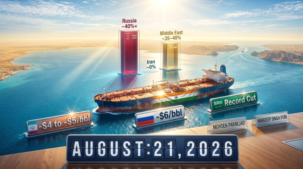 India Iran oil waivers tanker import chart