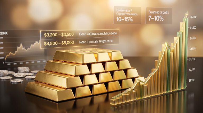 gold buy here and forego fear chart