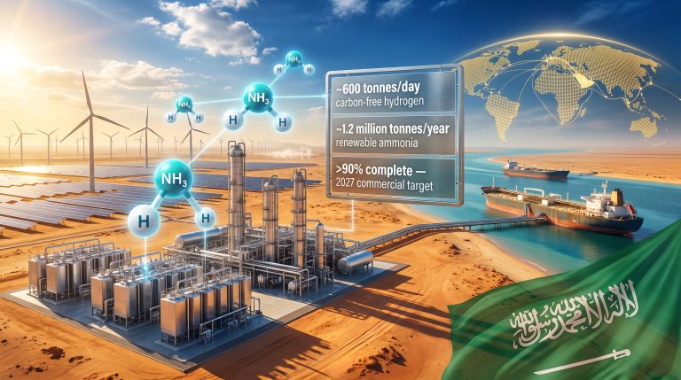 Yara & Neom Green Ammonia Deal in Saudi Arabia