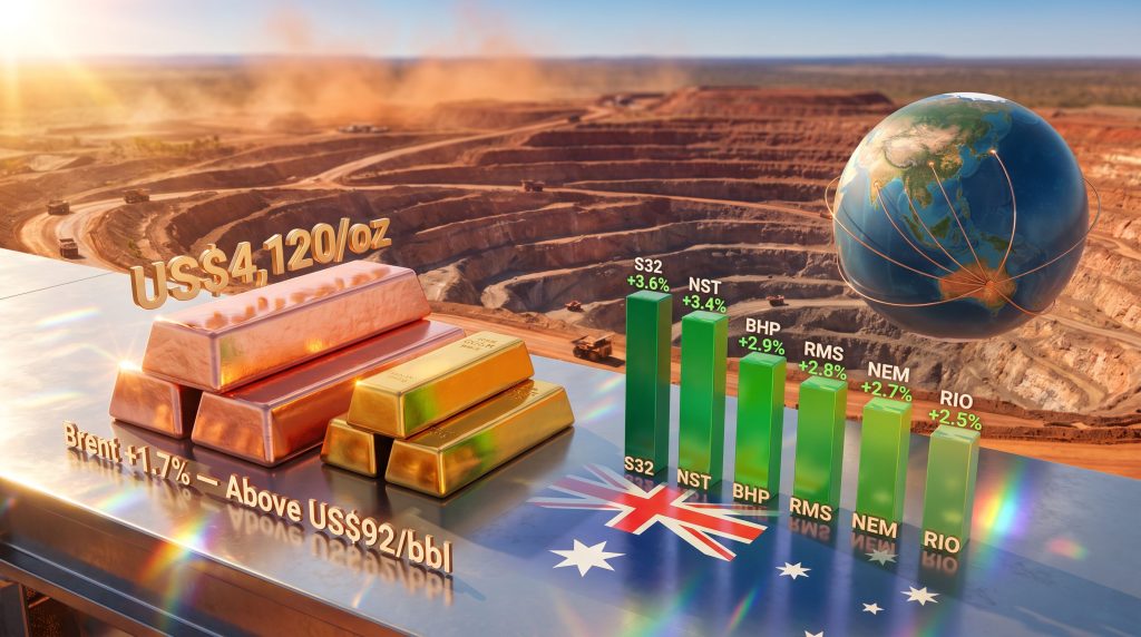 ASX miners lead gains as copper surges and gold rebounds