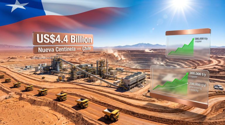 Nueva Centinela project in Chile copper mine expansion