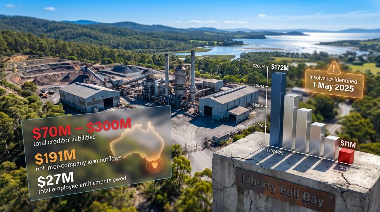 Liberty Bell Bay Insolvency: Collapse & Creditor Impact