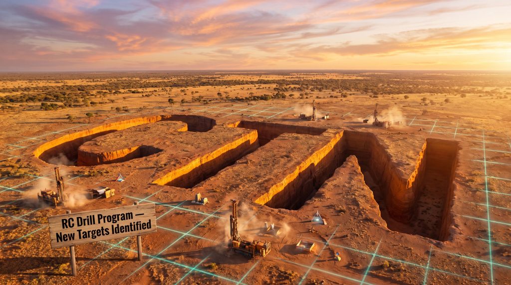 Catalina Resources Ltd-CTN-RC drill program at desert mining site
