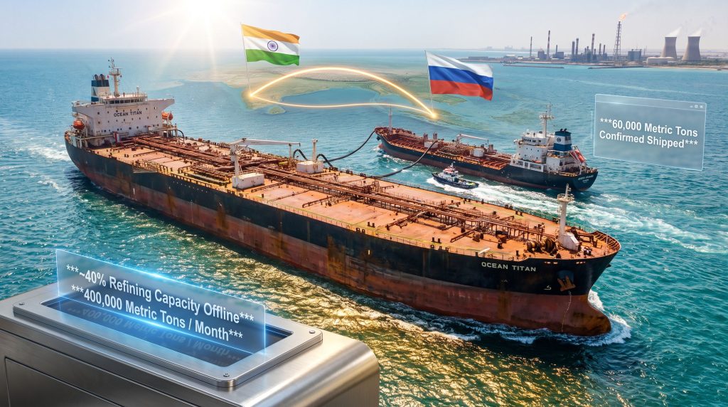 Russia seeking gasoline from India shipments