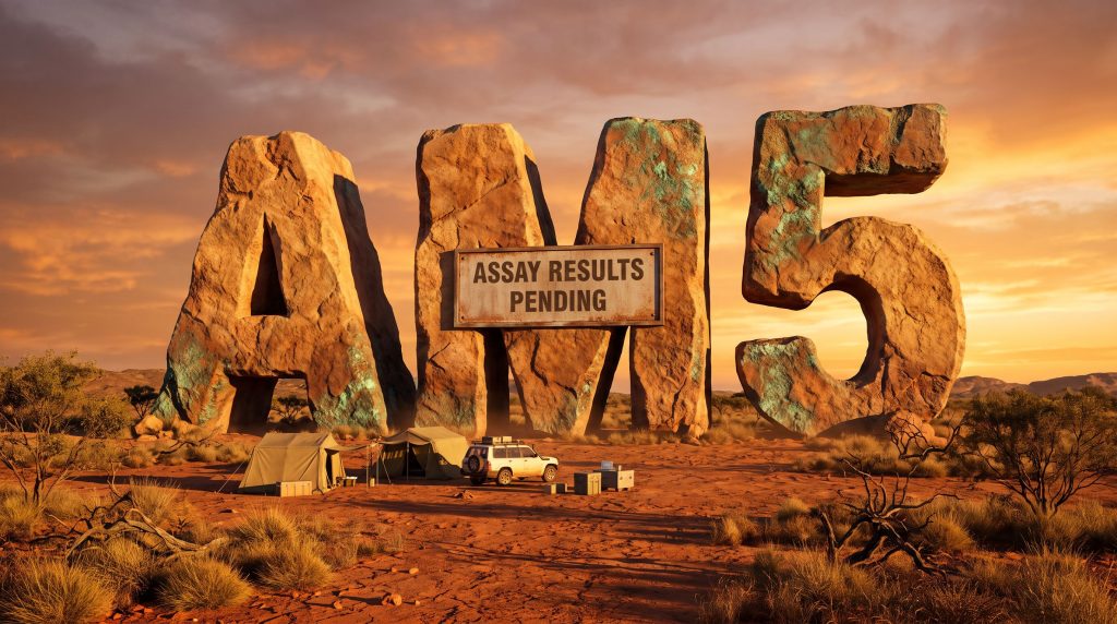 Antares Metals Ltd-AM5-AM5 assay results pending desert scene