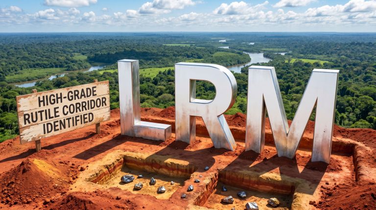 Lion Rock Minerals Ltd-LRM-LRM high-grade rutile corridor discovery