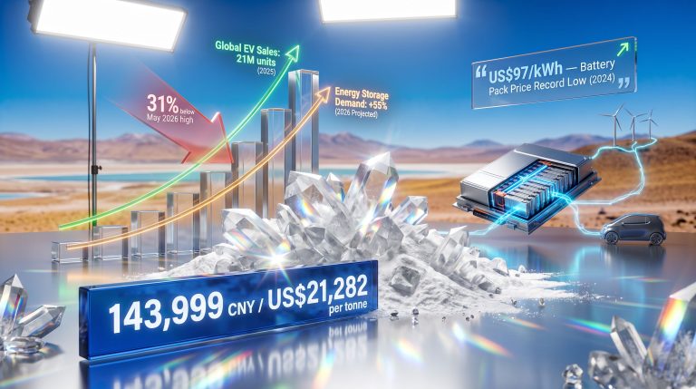 Falling Lithium Prices & the Clean Energy Boom 2026