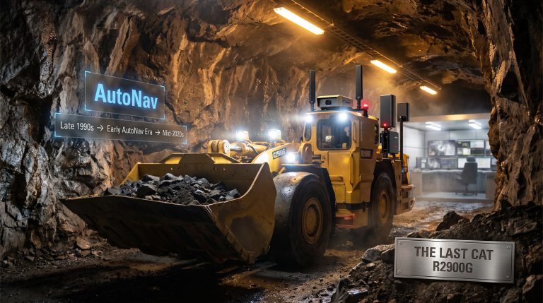 Last Cat R2900G Fitted With RCT AutoNav Underground