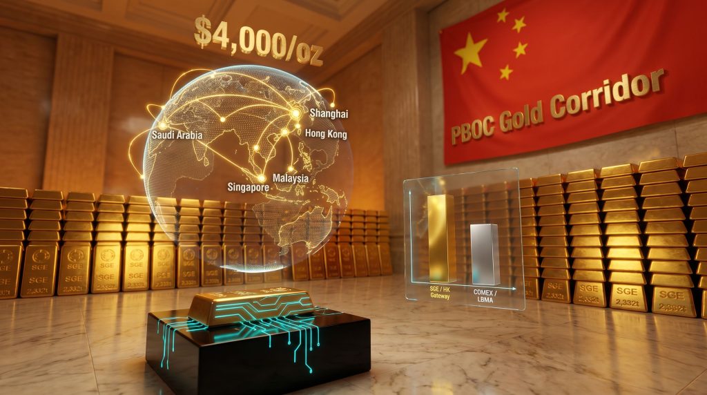 PBOC global gold pricing corridor visualization