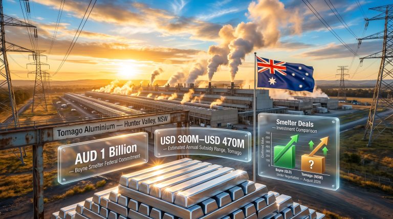 Tomago Aluminium Smelter Rescue Funding Talks