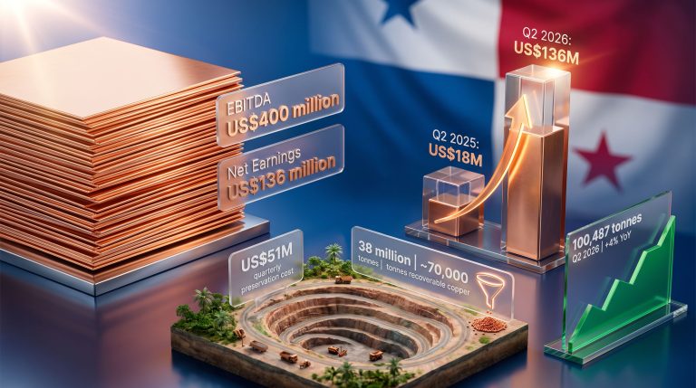 First Quantum Q2 Earnings Rise Amid Cobre Panama Shutdown