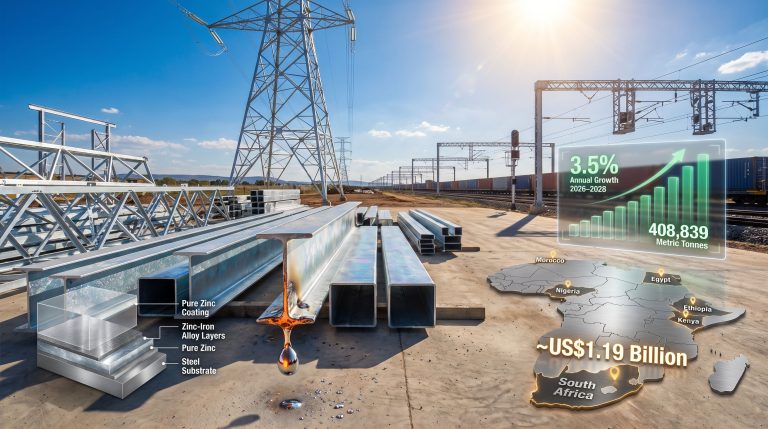 IZA Africa zinc use in Southern Africa infrastructure growth