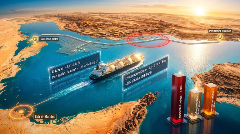 QatarEnergy LNG Tanker Exits Strait of Hormuz