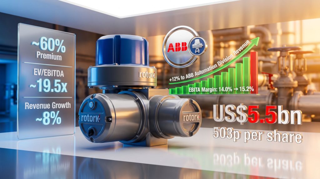ABB Buys Rotork for $5.5bn: Automation Giant Expands