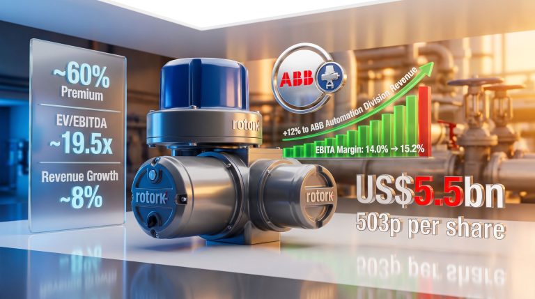 ABB Buys Rotork for $5.5bn: Automation Giant Expands