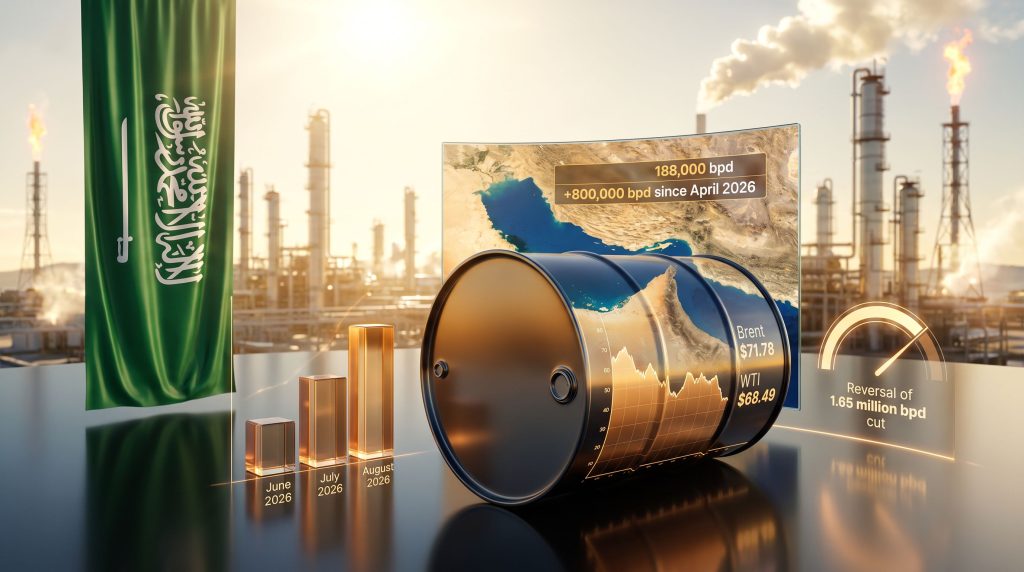 OPEC+ raises oil output targets infographic