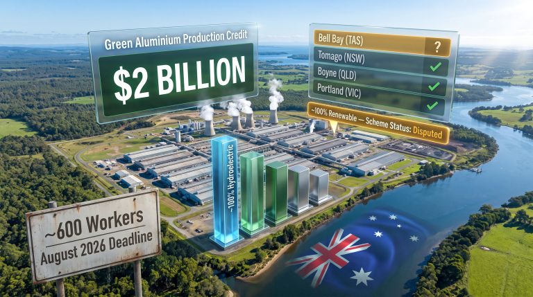 Bell Bay Aluminium Green Funding Snub Explained
