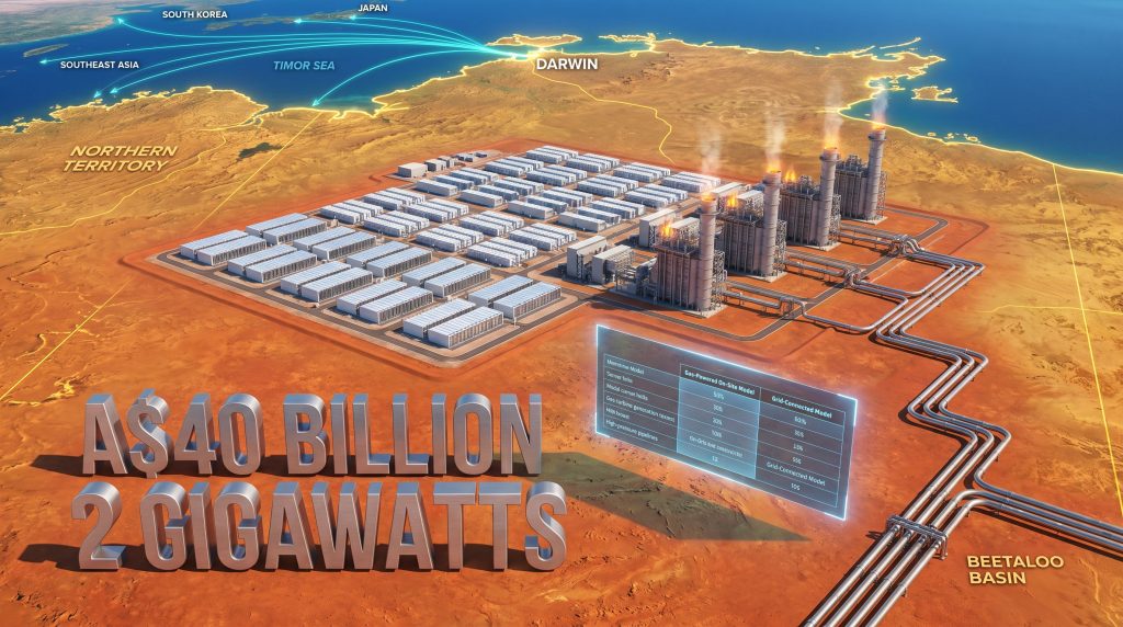 Australian Shale Gas Powers $28B AI Data Centre Plan