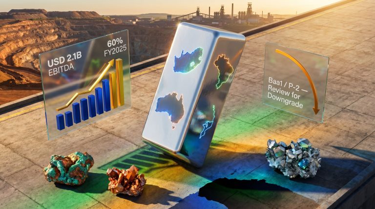 Moody's reviews South32 for possible downgrade after aluminium asset sale graphic