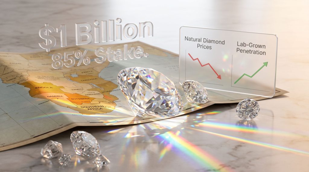 Anglo American De Beers Sale: $1B Diamond Deal