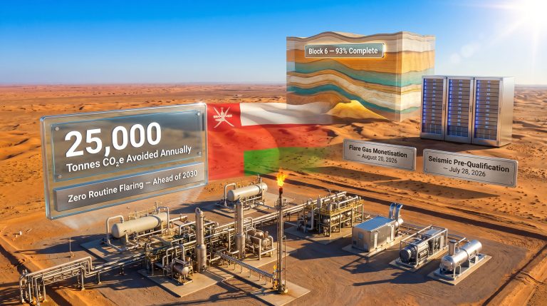 Oman PDO Flare Gas & Seismic Projects 2026