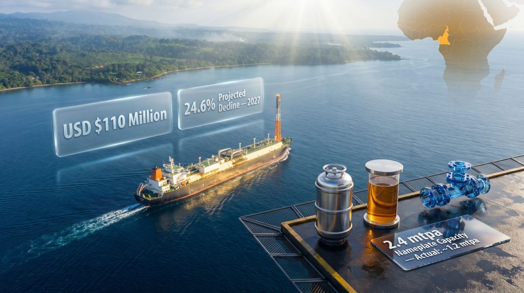 Hilli Episeyo exit ends LNG production in Cameroon infographic